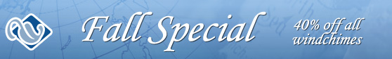 Fall Special - 40% off all windchimes